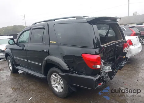 2005 Toyota Sequoia Limited V8 from USA, damaged, VIN 5TDZT38A85S242777